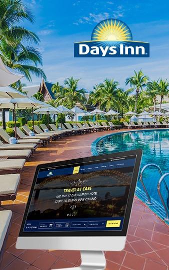 The web app for Days Inn