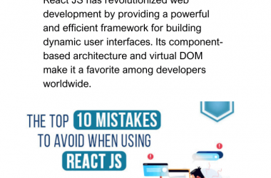 Top 10 Mistakes To Avoid When Using React JS