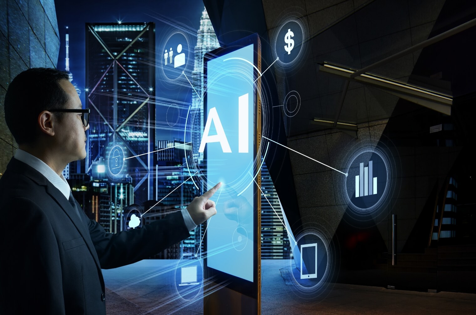 What are the ways AI is transforming business?