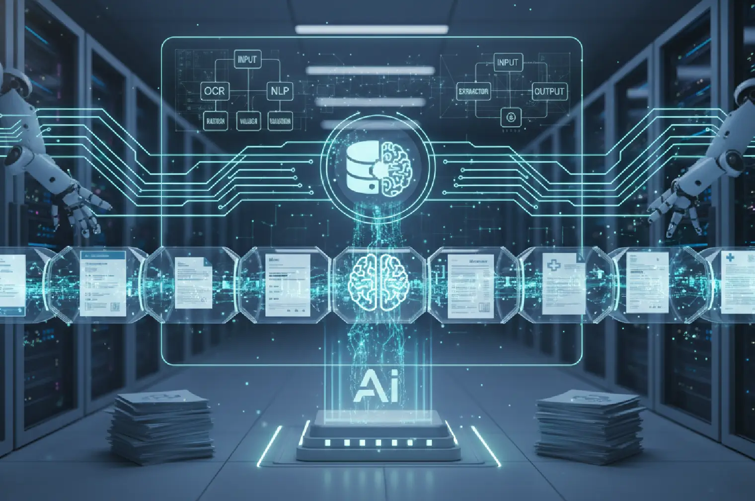Intelligent Document Processing in Healthcare Data Pipelines