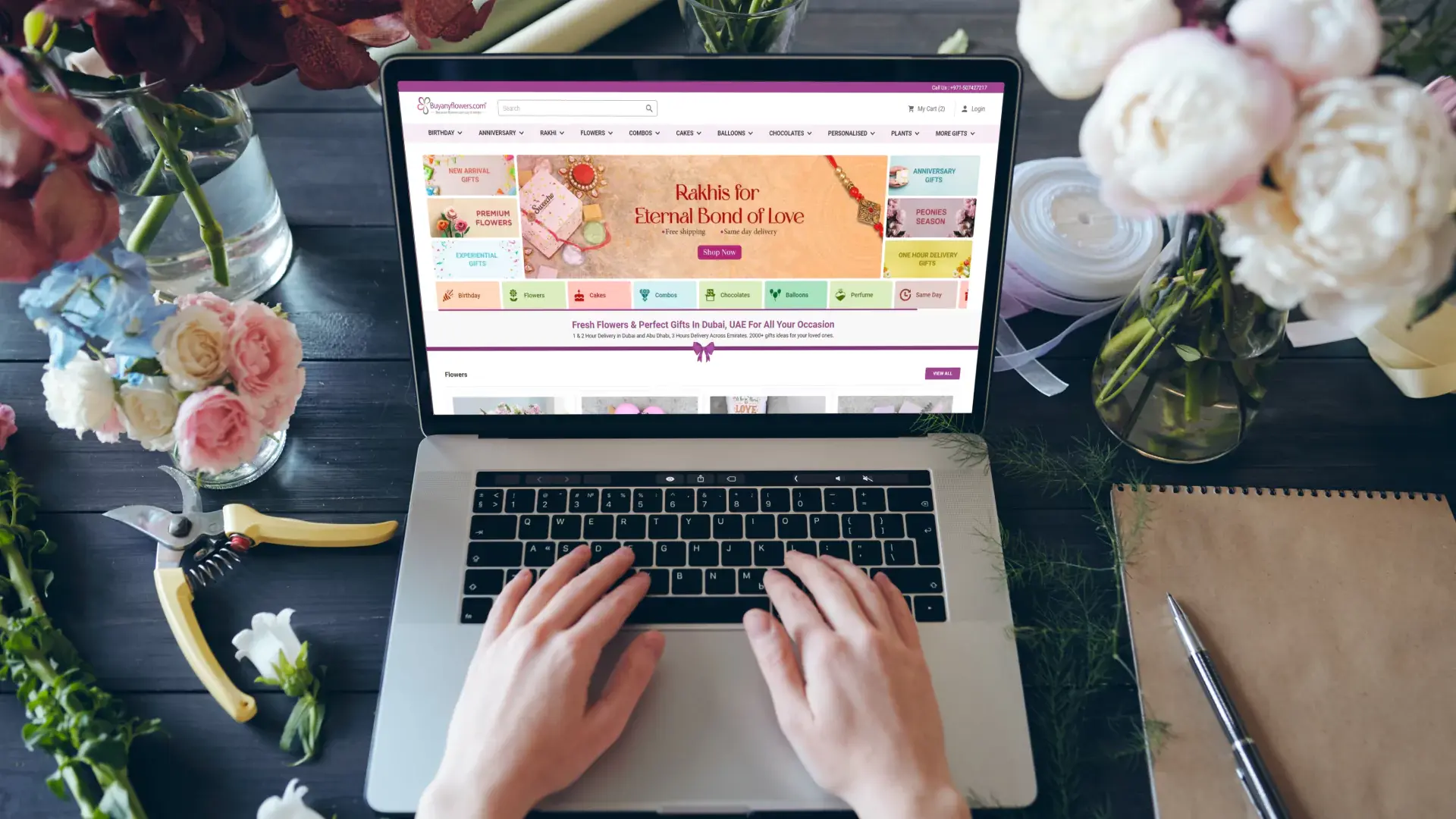 Buy Any Flowers – Designing and Developing an Integrated E-commerce and Operations Management Web Platform