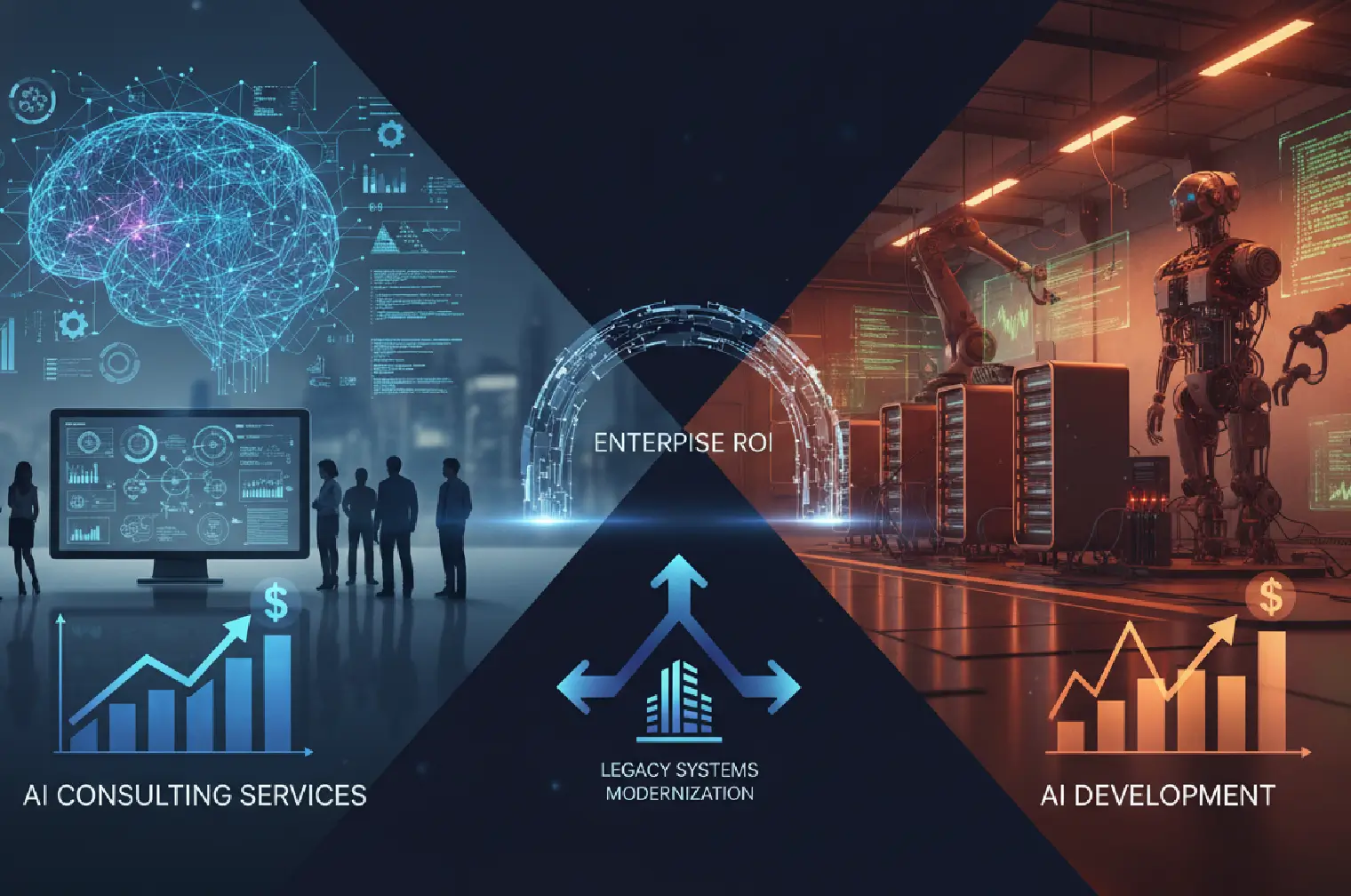 AI Consulting Services vs. AI Development: Which Path Secures Enterprise ROI?