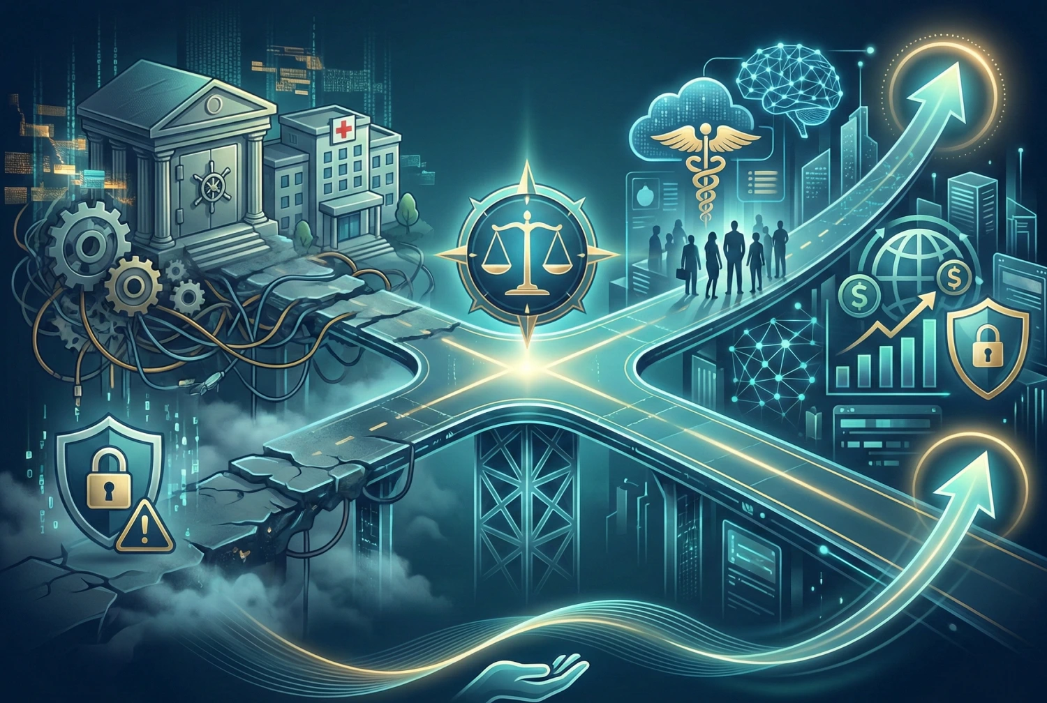 AI Implementation Risks in Healthcare and BFSI & How AI Consulting Solves Them