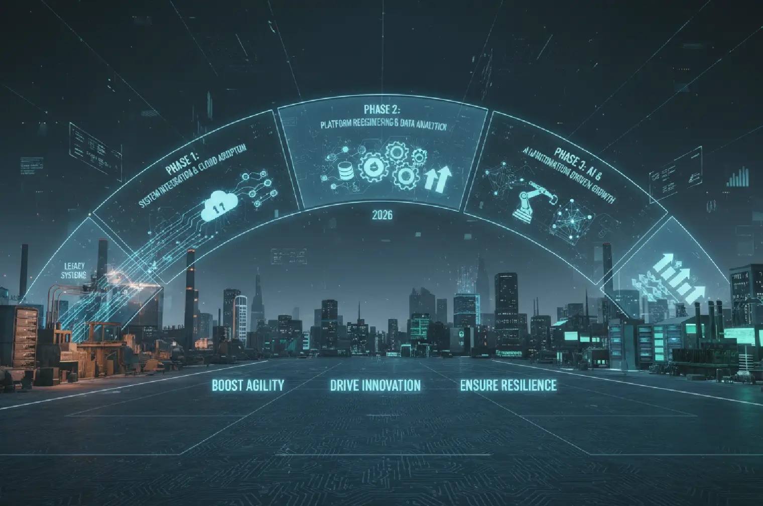 Legacy Modernization Services for BFSI and Manufacturing: A 2026 Strategic Roadmap