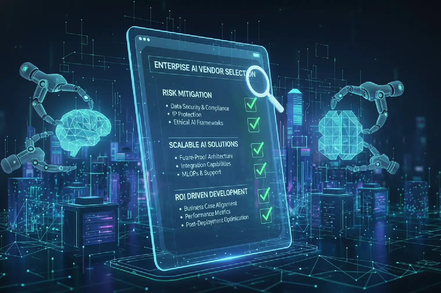 Custom AI Development Company Checklist: How to Spot the Right Enterprise Vendor?