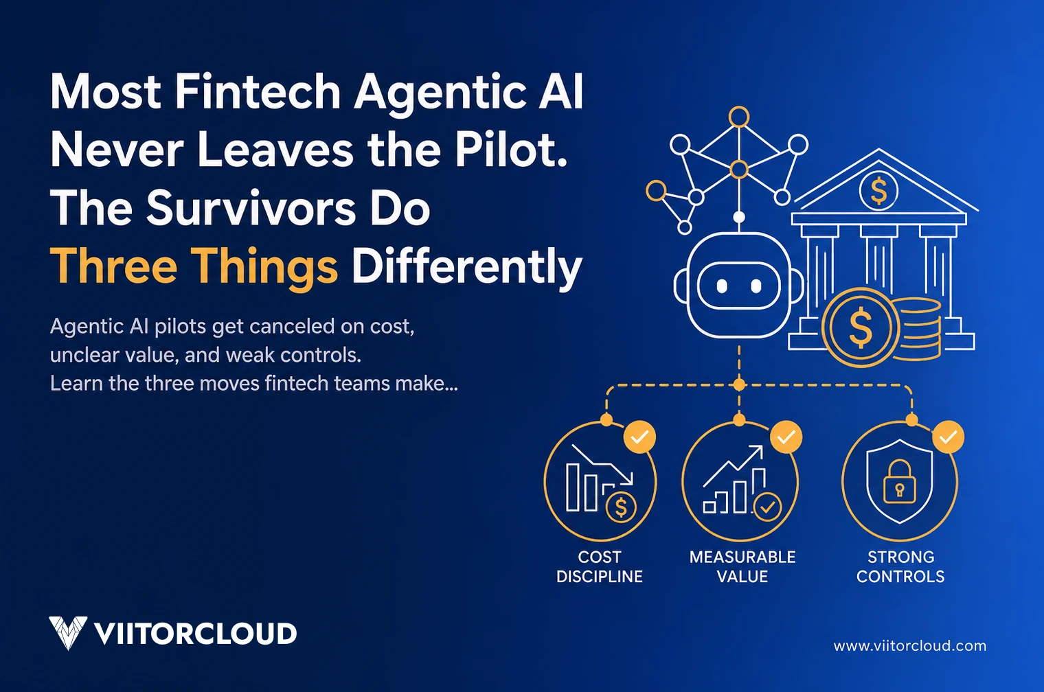 Most Fintech Agentic AI Never Leaves the Pilot. The Survivors Do Three Things Differently
