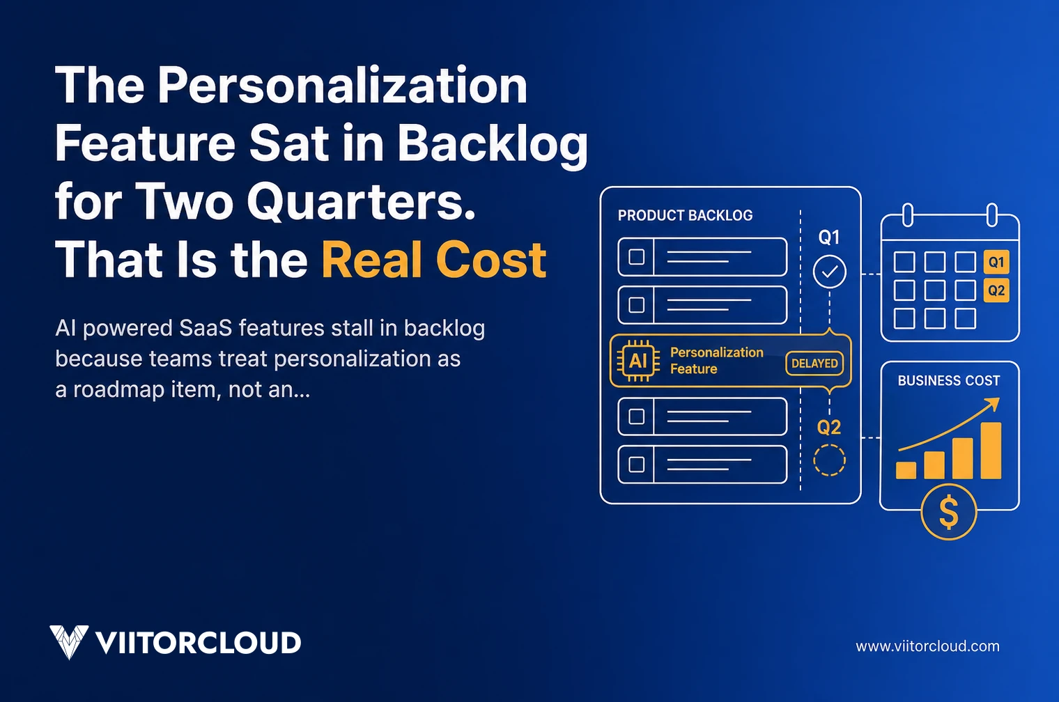 The Personalization Feature Sat in Backlog for Two Quarters. That Is the Real Cost