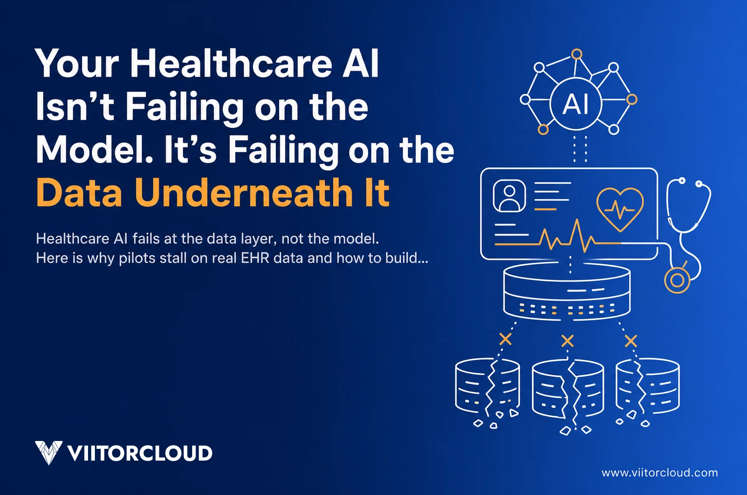Your Healthcare AI Isn’t Failing on the Model. It’s Failing on the Data Underneath It
