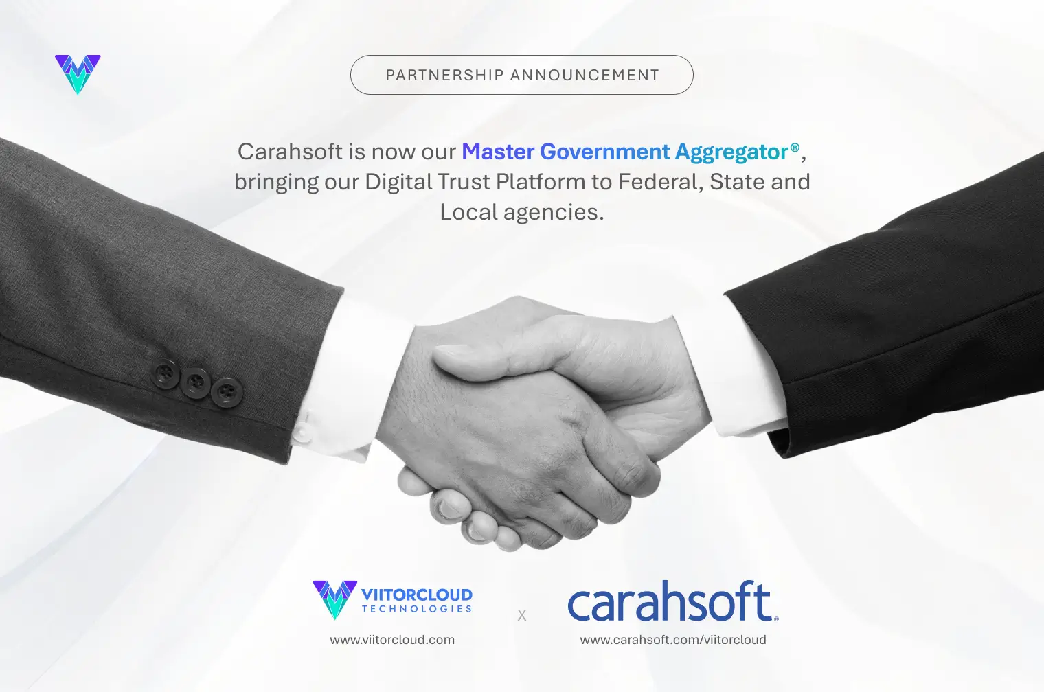 ViitorCloud Carahsoft Partnership Brings EveryCRED to the US Public Sector